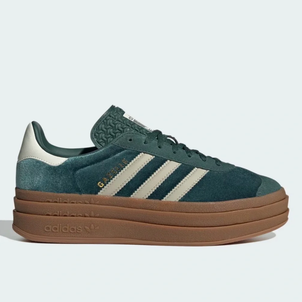 adidas Gazelle Bold Mineral Green - Picture 2 of 11